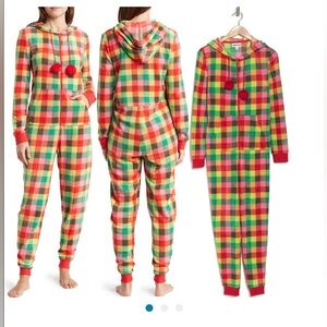 Abound Fleece Pajama jumpsuit/size M